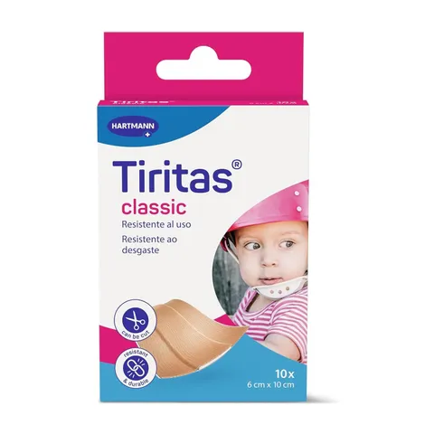 Tiritas Classic 6x10cm continuas 10 uds