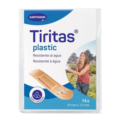 Tiritas Plastic Carterita 19x72mm 14 uds
