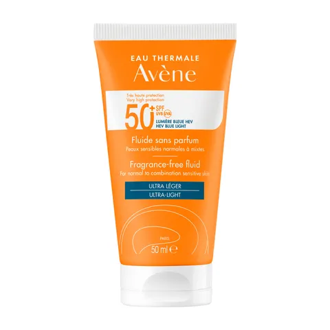Avene Solar Fluido Sin Perf 50+ Tr 50Ml