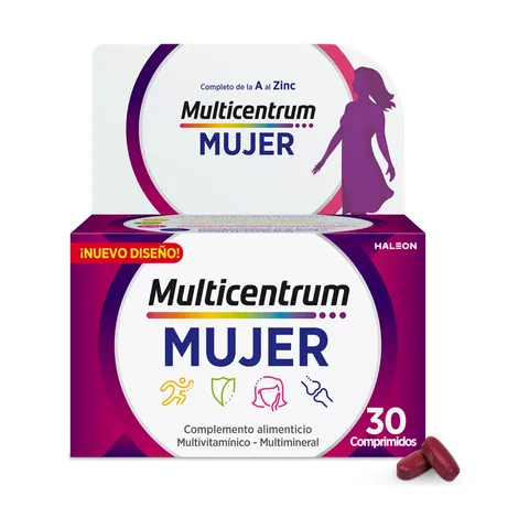 Multicentrum Mujer 30 comprimidos