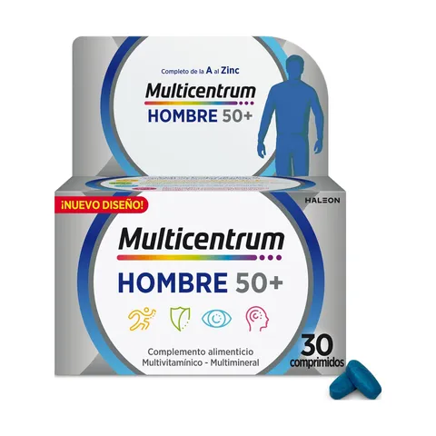 Multicentrum Hombre 50+ 30 comprimidos