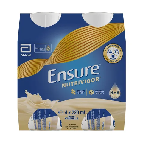 Ensure NutriVigor Drink 4x220ml Vainilla