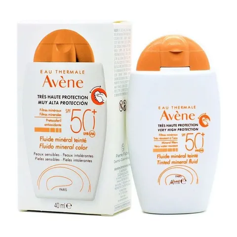 Avene Solar Fluido Mineral Color 40Ml
