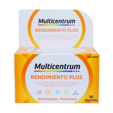 Multicentrum Rendimiento Plus 30 comprimidos