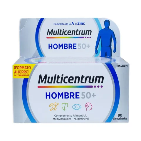 Multicentrum Hombre 50+ 90 comprimidos