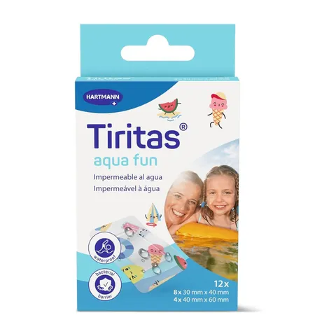 Tiritas Aqua Kids surtido 2 tamaños 12 uds
