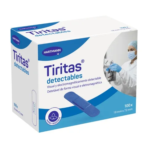 Tiritas Detectables 19x72mm 100 uds