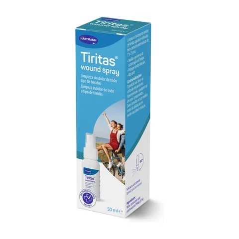 Tiritas spray limpieza heridas 50 ml