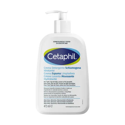Cetaphil Crema Espuma Limpiadora 473 ml