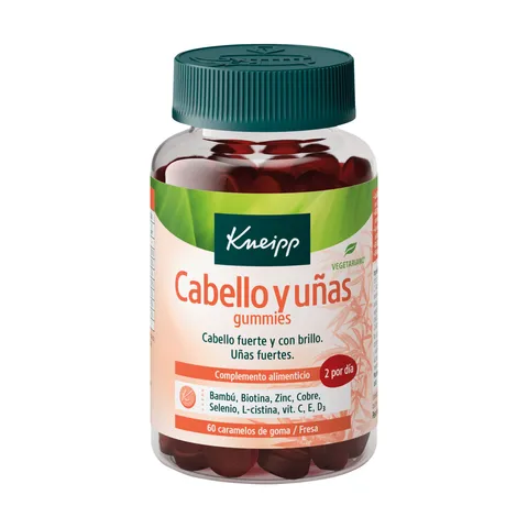 Kneipp® Gummies Cabello y Uñas 60 unidades