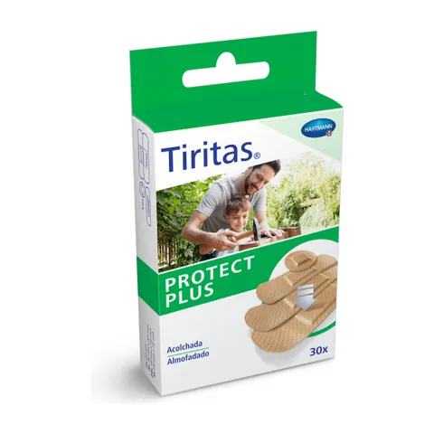 Tiritas Protect Plus Surtido 4 tamaños 30 uds