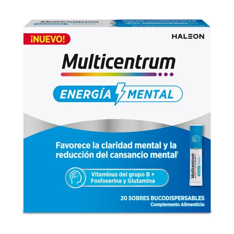 Multicentrum Energía Mental 20 sobres