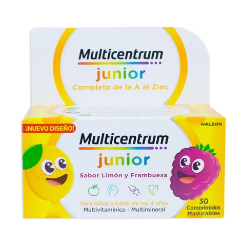 Multicentrum Junior 30 comprimidos masticables