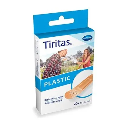 Tiritas Plastic 19x72mm 20 uds